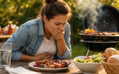 Zatrucie pokarmowe po grillu: sprawdź objawy, czas wystąpienia, pierwszą pomoc, nawodnienie, dietę, ryzyko salmonelli i kiedy biegunka, gorączka lub krew wymagają lekarza pilnie.