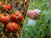 Pomidory pękają na krzaku po fali upałów? Sprawdź rolę podlewania i wapnia, najczęstsze błędy, bezpieczny plan ratunkowy oraz zasady ochrony owoców przed kolejnymi uszkodzeniami.