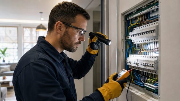 Przegląd instalacji elektrycznej w domu: sprawdź terminy, zakres pomiarów, ceny w 2026 roku, wymagane uprawnienia elektryka oraz elementy prawidłowego protokołu z kontroli.