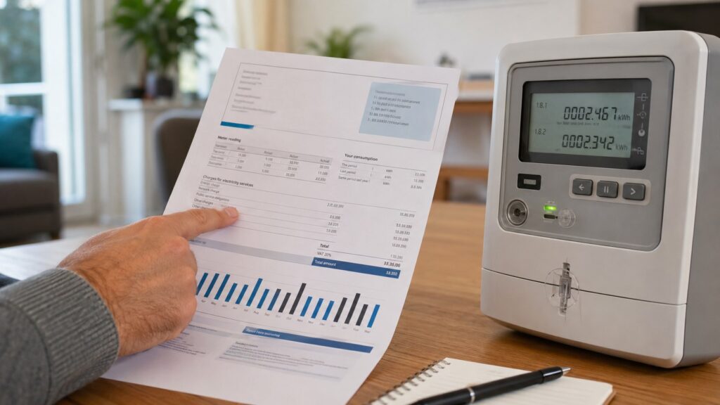 Rachunek za prąd w 2026 roku — jak sprawdzić taryfę, opłaty i zużycie energii