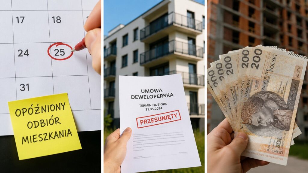 Deweloper przesunął termin odbioru mieszkania. Jak obliczyć karę i zabezpieczyć roszczenie