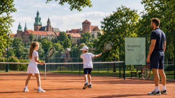Bezpłatny tenis w Krakowie trwa do 23 sierpnia. Kraków Open daje darmowy wstęp na mecze ITF, a dzieci mogą skorzystać także z miejskich treningów tenisa.