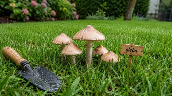 Grzyby na trawniku po deszczu zwykle wskazują na wilgoć i rozkład materii organicznej. Sprawdź, kiedy je usunąć, co mówią o glebie i jak zadbać o murawę po sierpniowych ulewach w ogrodzie bez chemii.