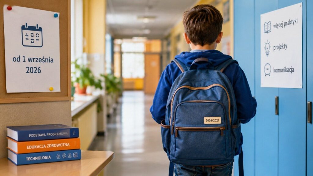 Co zmieni się w szkole od 1 września 2026? Sprawdzamy 7 zmian w planie lekcji: nowe przedmioty, więcej godzin, bloki zajęć i obowiązkową edukację zdrowotną dla uczniów w kraju już od września 2026 r.
