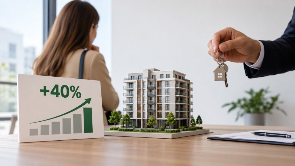 Sprzedaż mieszkań +40%: czy nadal można wynegocjować rabat u dewelopera