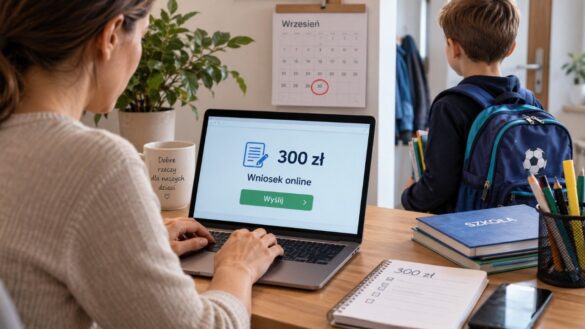 300 zł na dziecko z programu Dobry Start można dostać także po rozpoczęciu roku szkolnego. Sprawdź termin do 30 listopada 2026, zasady ZUS, sposób złożenia wniosku i czas wypłaty środków na rachunek.