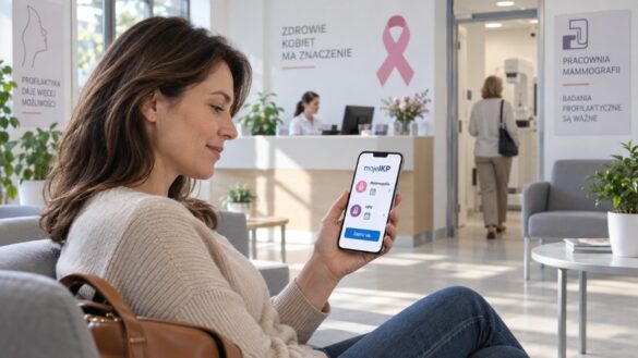 Mammografia i test HPV są bezpłatne na NFZ, lecz korzysta z nich mniejszość Polek. Sprawdź, komu przysługują badania i jak krok po kroku zapisać się na nie przez aplikację mojeIKP w 2026 roku online.