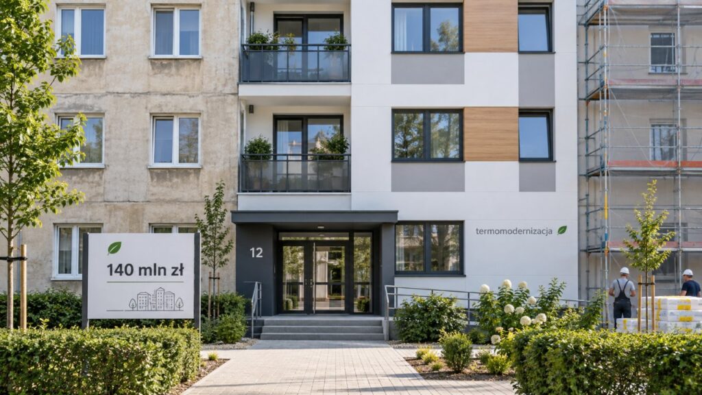 Kto skorzysta z 140 mln zł dodatkowo na termomodernizację i co mogą zrobić mieszkańcy bloków