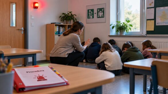 Co dziecko powinno robić podczas alarmu w szkole? Po ostatnich incydentach MEN wydało nowe zasady. Wyjaśniamy 4U, rolę rodziców, numer 112 i procedury bezpieczeństwa krok po kroku w Polsce w 2026 r.