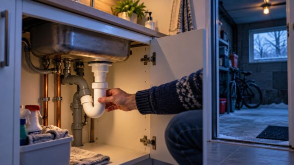 Nocą do −5°C: sprawdź rury, syfony, wodomierz i nieogrzewane pomieszczenia. Podpowiadamy, co opróżnić, ocieplić i zamknąć przed przymrozkiem, aby uniknąć pęknięć, wycieków i kosztownych napraw zimą.