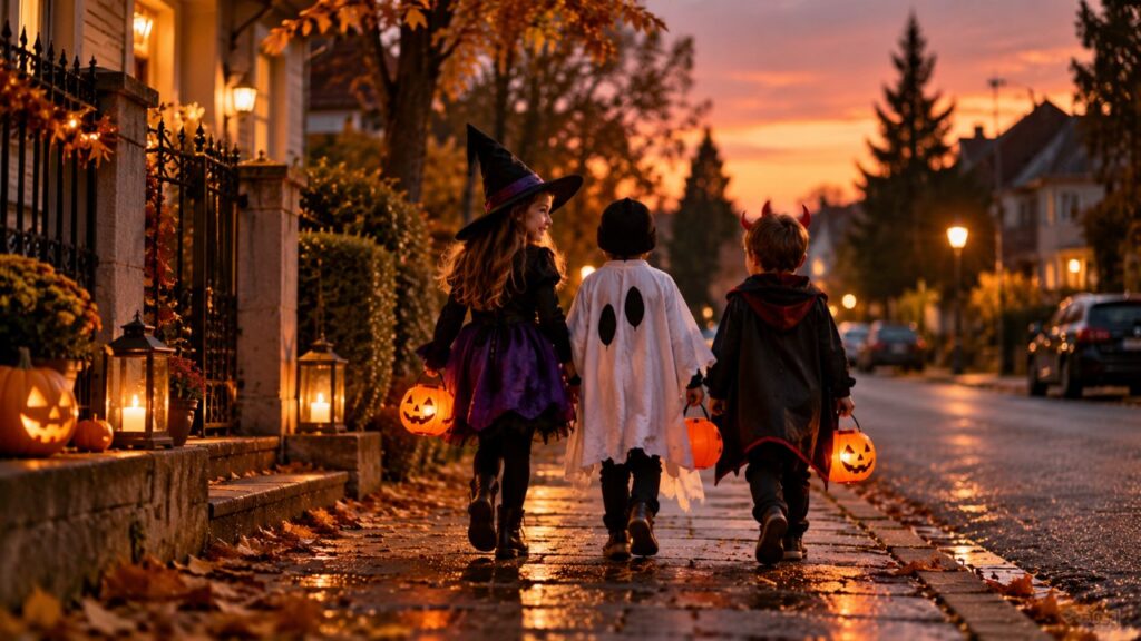Dziecko idzie samo po cukierki na Halloween 2026. Jakie zasady ustalić przed wyjściem z domu